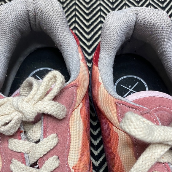 Inkkas Pink and Orange Sneakers - Picture 11 of 12